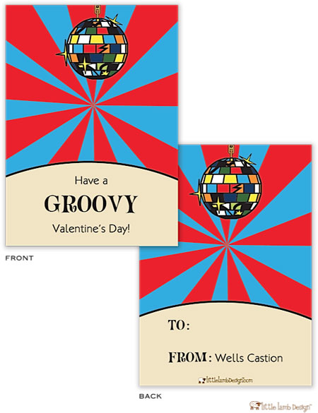 Little Lamb - Valentine's Day Exchange Cards (Groovy) Little Lamb - Valentine's Day Exchange Cards (Groovy)